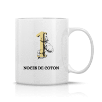 Tasse anniversaire mariage 1-10