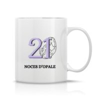 Tasse anniversaire mariage 21-30
