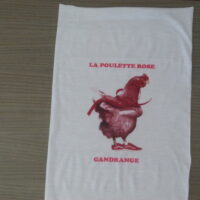 Foulard multifonctions « La Poulette Rose »
