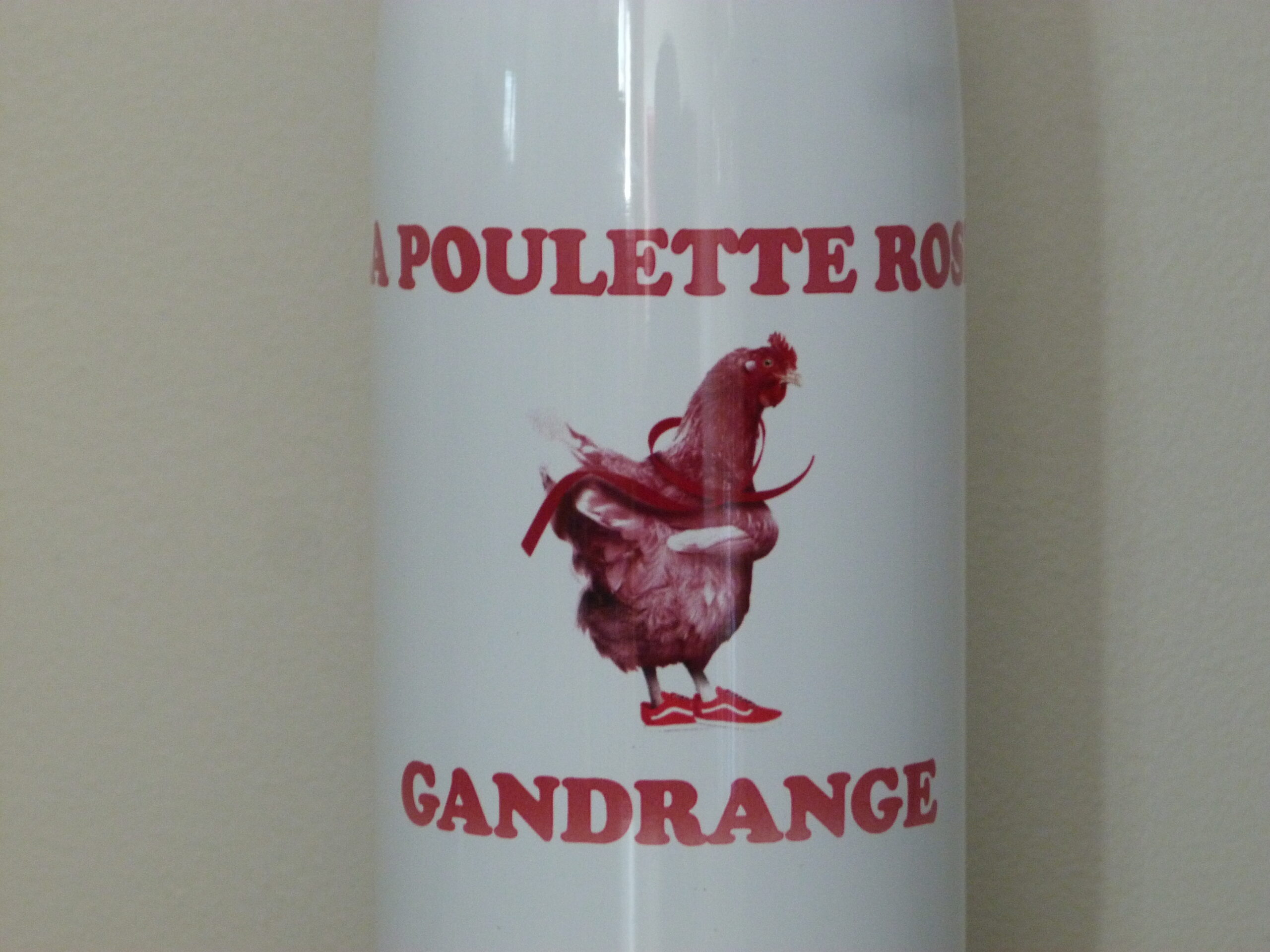 Gourde inox "La Poulette Rose" – Image 2