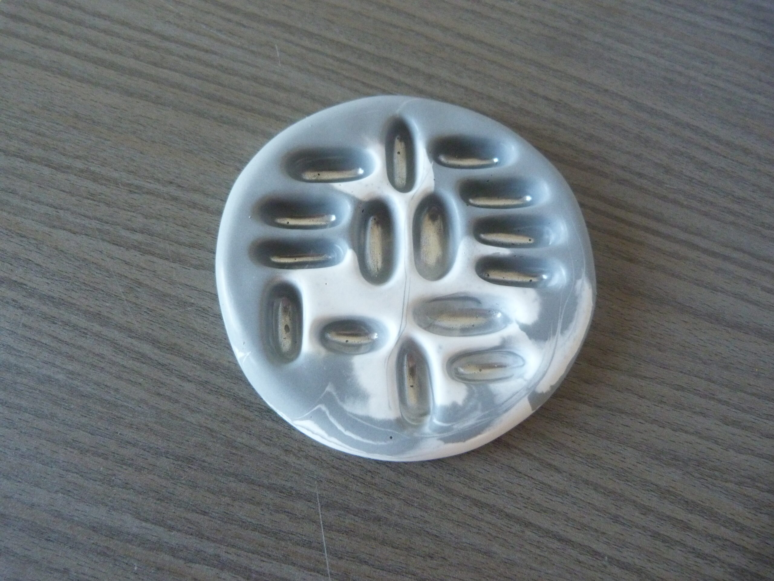 Porte-bagues cylindrique - Écrin d’argent