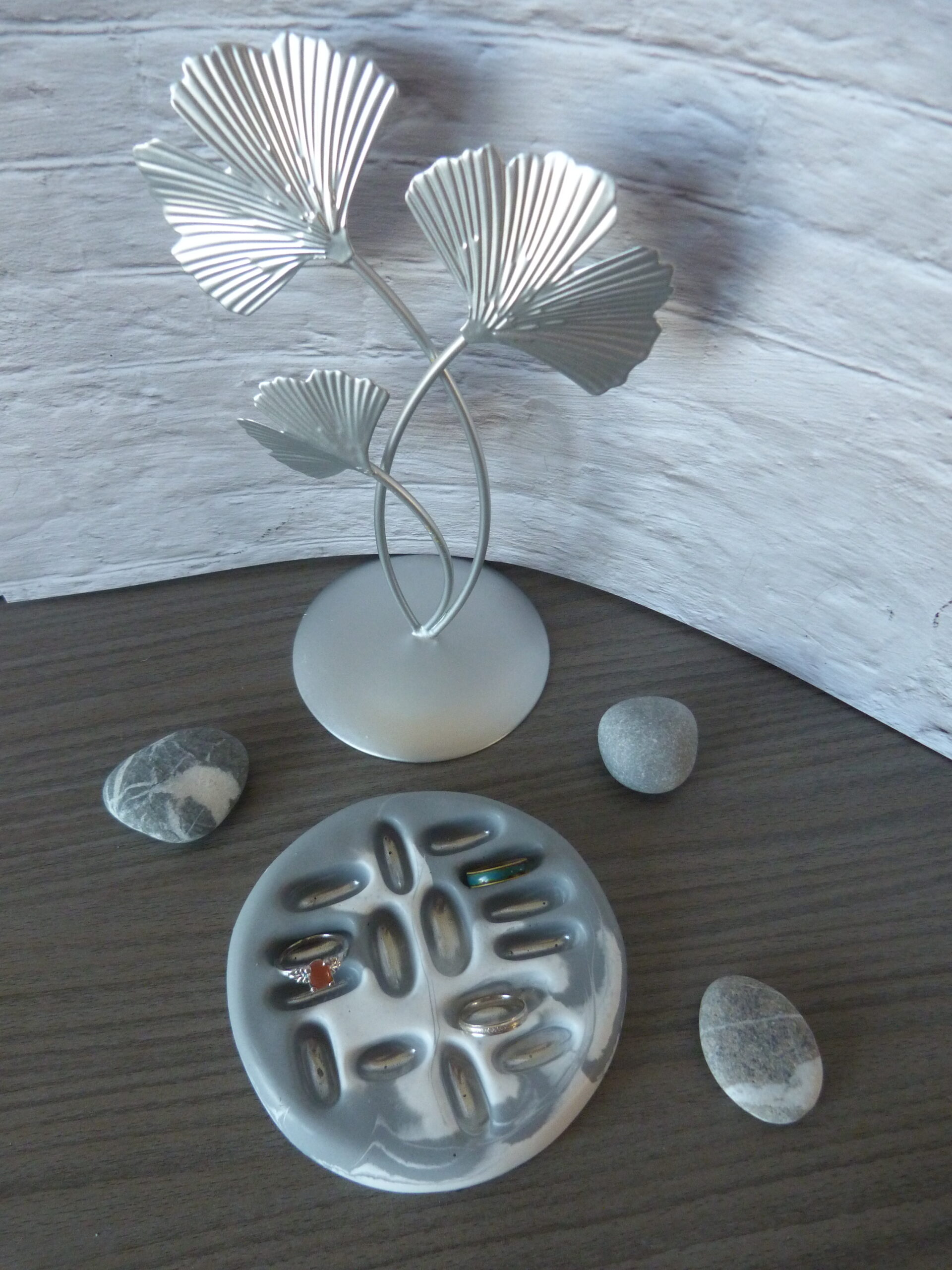 Porte-bagues cylindrique - Écrin d’argent – Image 3