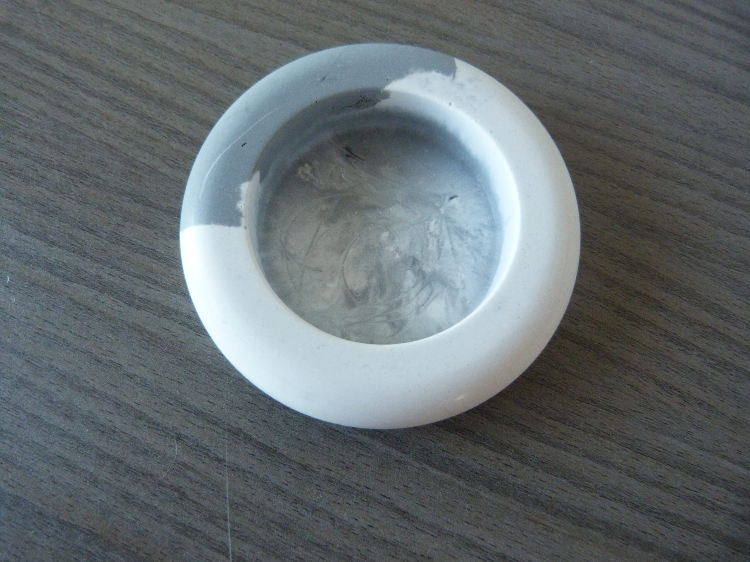 Porte bougie décoratif - Nuances de gris