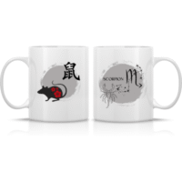 Tasse signe zodiaques classique + chinois