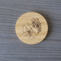 Miroir de poche « Tendresse »