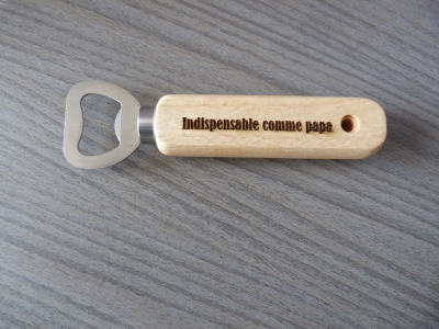 Décapsuleur bois & métal – Image 2