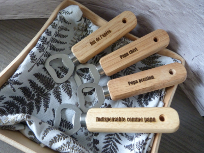 Décapsuleur bois & métal