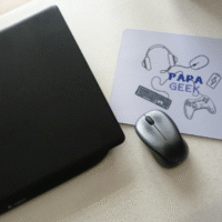 Tapis de souris « Papa Geek »