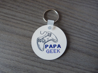 Porte-clés MDF "Fête des Pères" – Image 3